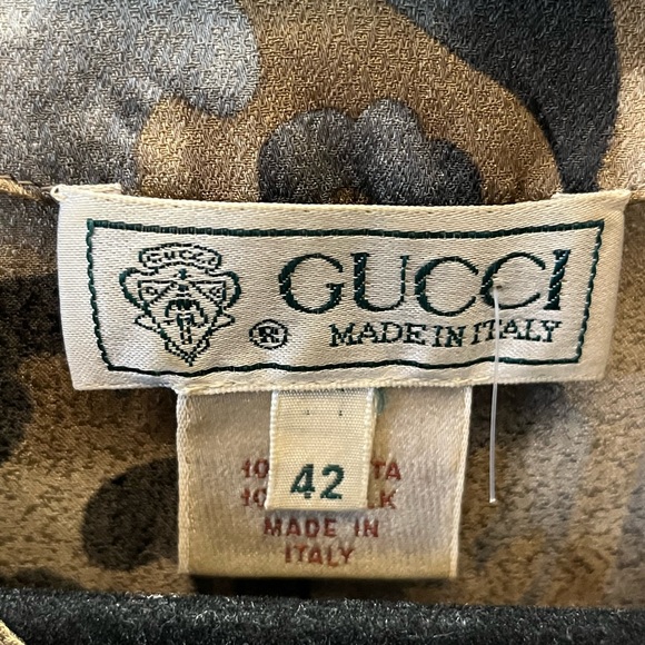 Gucci Vintage Blouse Size Large - Picture 5 of 6